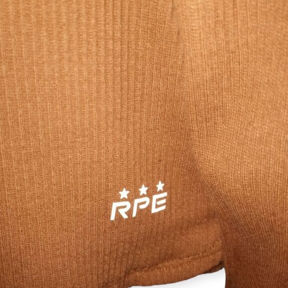 RPE Apparel Rust Orange Brown Lounge Set Sz.L EUC - Picture 5 of 9